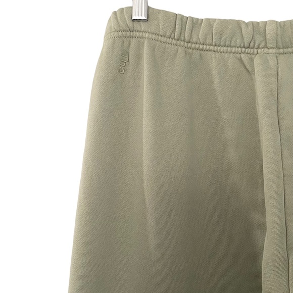 Aritzia TNA Cozy Fleece Boyfriend Sweatpant Pull-On Joggers Sage Green 1X - Picture 6 of 11